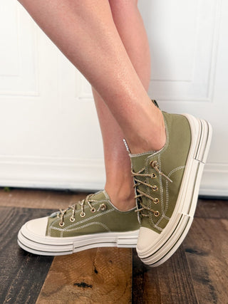 Very G Aman Slip On Sneaker, Khaki - 300 Footwear - The Farmhouse