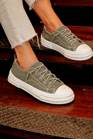 Very G Aman Slip On Sneaker, Sage - 300 Footwear - The Farmhouse