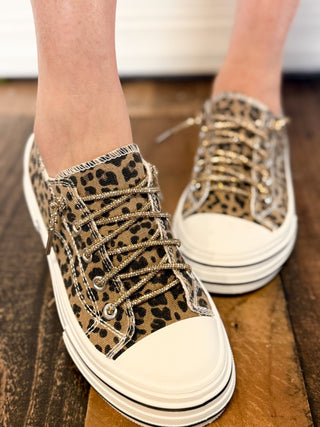 Very G Aman Slip On Sneaker, Tan Leopard - 300 Footwear - The Farmhouse