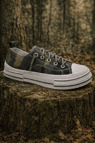 Very G Aman Slip On Sneakers, Khaki Camo - 300 Footwear - The Farmhouse