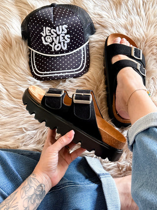 Very G Jazmin 2 Sandal, Black - 300 Footwear - The Farmhouse