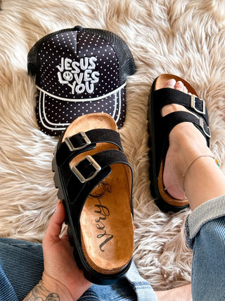 Very G Jazmin 2 Sandal, Black - 300 Footwear - The Farmhouse