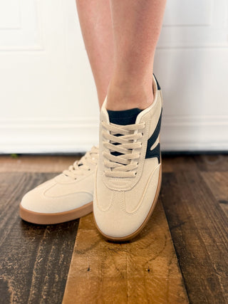 Very G Retro Throwback Sneaker, Beige - 300 Footwear - The Farmhouse