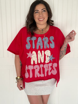 Vintage Americana Graphic Top - 110 Blouses - The Farmhouse