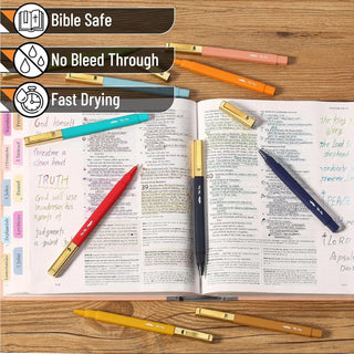 Vintage Color Ink Aesthetic Pens - 10 Pack - The Farmhouse