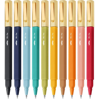 Vintage Color Ink Aesthetic Pens - 10 Pack - The Farmhouse