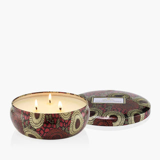 Voluspa 3 Wick Tin 12oz Candle, Goji Tarocco Orange - 410 Candles & Scents - The Farmhouse