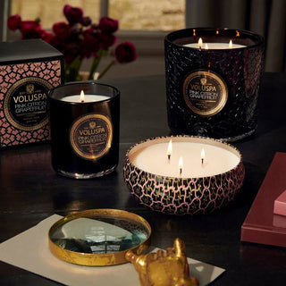 Voluspa 3 Wick Tin 12oz Candle, Pink Citron Grapefruit - 410 Candles & Scents - The Farmhouse