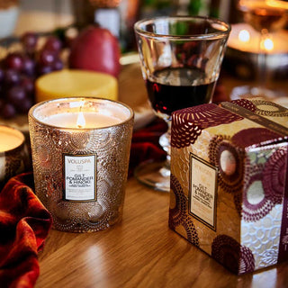 Voluspa Classic 9oz Candle, Gilt Pomander & Hinoki - 410 Candles & Scents - The Farmhouse