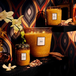 Voluspa Large Jar 18oz Candle, Baltic Amber - 410 Candles & Scents - The Farmhouse