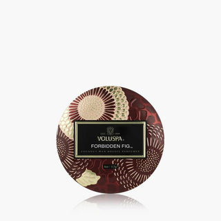 Voluspa Mini Tin Can 4oz Candle, Forbidden Fig - 410 Candles & Scents - The Farmhouse