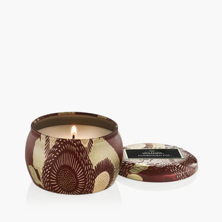 Voluspa Mini Tin Can 4oz Candle, Forbidden Fig - 410 Candles & Scents - The Farmhouse