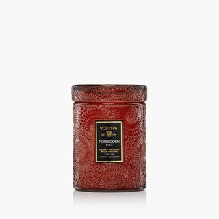 Voluspa Small Jar 5.5oz Candle, Forbidden Fig - 410 Candles & Scents - The Farmhouse