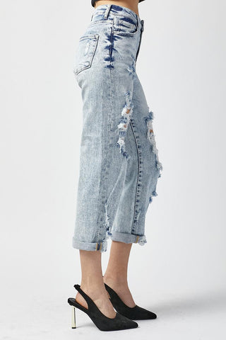 Weekend Getaway High - Rise Boyfriend Jeans - The Farmhouse