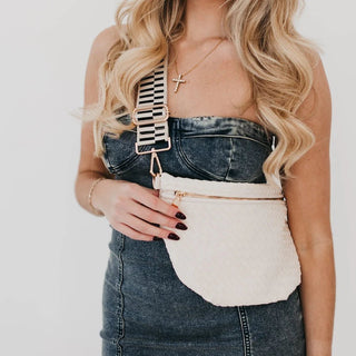 Westlyn Woven Bum Bag, Cream - 280 Bags - The Farmhouse