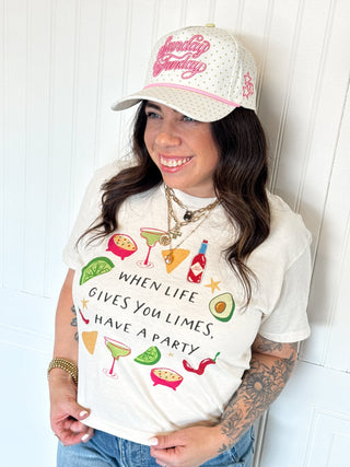 When Life Gives You Limes Crop Tee - 120 Graphic Tees - The Farmhouse