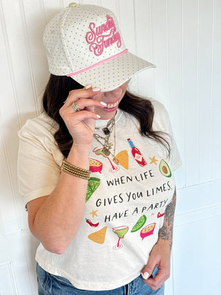 When Life Gives You Limes Crop Tee - 120 Graphic Tees - The Farmhouse
