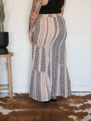 Whispering Willow Wide Leg Flare Pants - 240 Pants - The Farmhouse