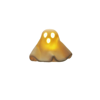 White Stoneware Light-Up Ghost - 430 Holiday Decor - The Farmhouse