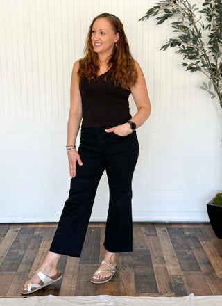 Wide Leg Crop Jeans - 210 Jeans - The Farmhouse