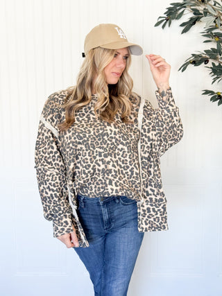 Wild Edge Thermal Sweatshirt Top - 100 Casual Tops - The Farmhouse