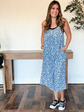 Wildflower Days Denim Jumpsuit - 180 One Piece Outfits - The Farmhouse