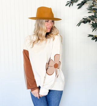 Wildflower Patchwork Top - 140 Sweatshirts + Sweaters - The Farmhouse