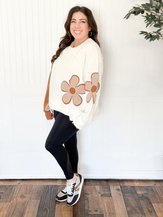 Wildflower Patchwork Top - 140 Sweatshirts + Sweaters - The Farmhouse