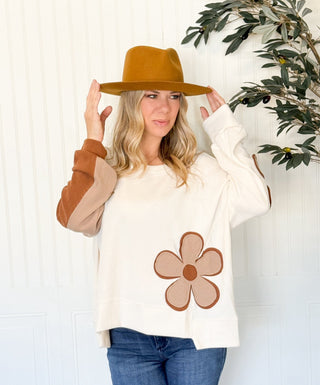 Wildflower Patchwork Top - 140 Sweatshirts + Sweaters - The Farmhouse