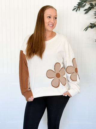 Wildflower Patchwork Top - 140 Sweatshirts + Sweaters - The Farmhouse