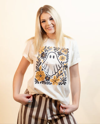 Women's Blooming Boo Graphic Tee - 120 Graphic Tees - The Farmhouse