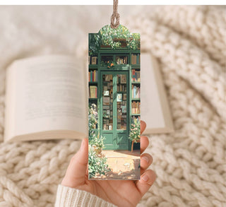Wood Bookmark Bookstore - 423 Stationery - The Farmhouse