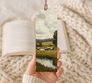 Wood Bookmark Green Pasture - 423 Stationery - The Farmhouse