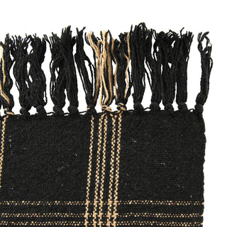 Woven Cotton Blend Throw with Fringe - 420 Home Decor - The Farmhouse