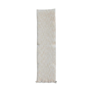 Woven Cotton Slub Table Runner w/ Metallic Gold Thread & Fringe - 440 Kitchen + Tabletop - The Farmhouse
