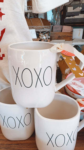 XOXO Rae Dunn Mug, White - The Farmhouse