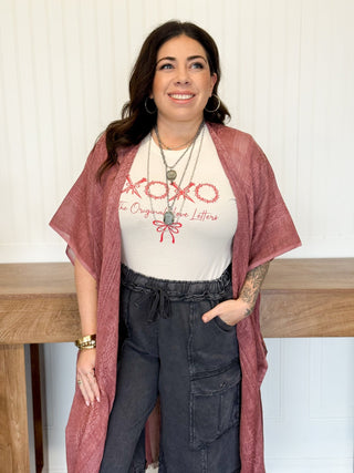XOXO The Original Love Letter, Natural - 120 Graphic Tees - The Farmhouse