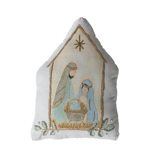Holy Family Printed Pillow