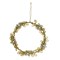 13 " Rnd Metal Stars Gold Wreath