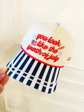 You Look Like the 4th of July Vintage Cap - 260 Fashion Accessories - The Farmhouse
