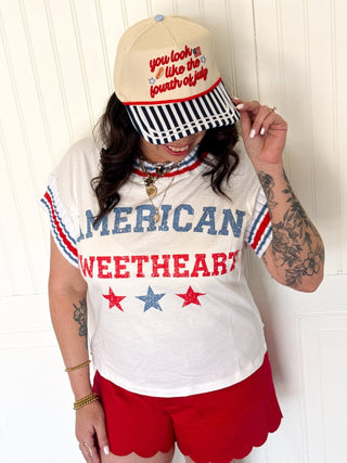 You Look Like the 4th of July Vintage Cap - 260 Fashion Accessories - The Farmhouse