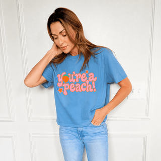 You're a Peach Crop Tee - 120 Graphic Tees - The Farmhouse