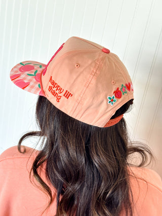 You're A Peach Snapback Hat - 260 Fashion Accessories - The Farmhouse