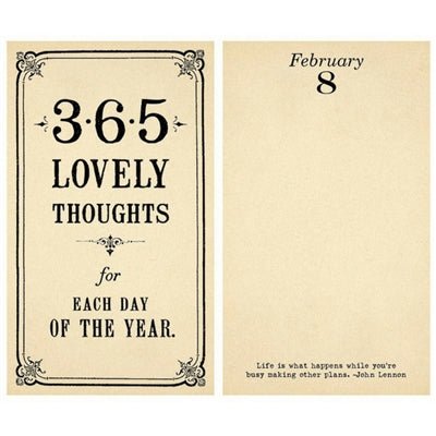 365 Lovely Thoughts Notepad - The Farmhouse AZ