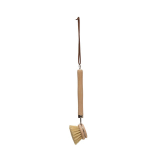 Angled Beech Wood Dish Brush - The Farmhouse