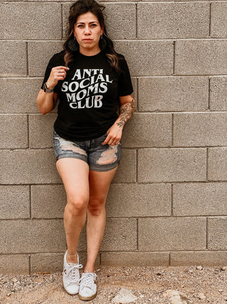 Anti Social Moms Club Tee - The Farmhouse AZ