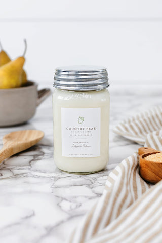 Antique Candle Co, 16oz Candle, Country Pear - 410 Candles & Scents - The Farmhouse