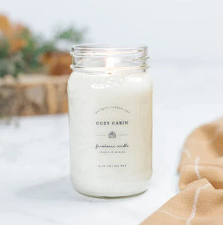 Antique Candle Co, 16oz Candle, Cozy Cabin - 410 Candles & Scents - The Farmhouse