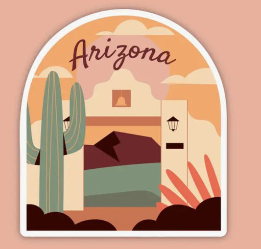 Arizona Resort Arch Sticker - The Farmhouse AZ