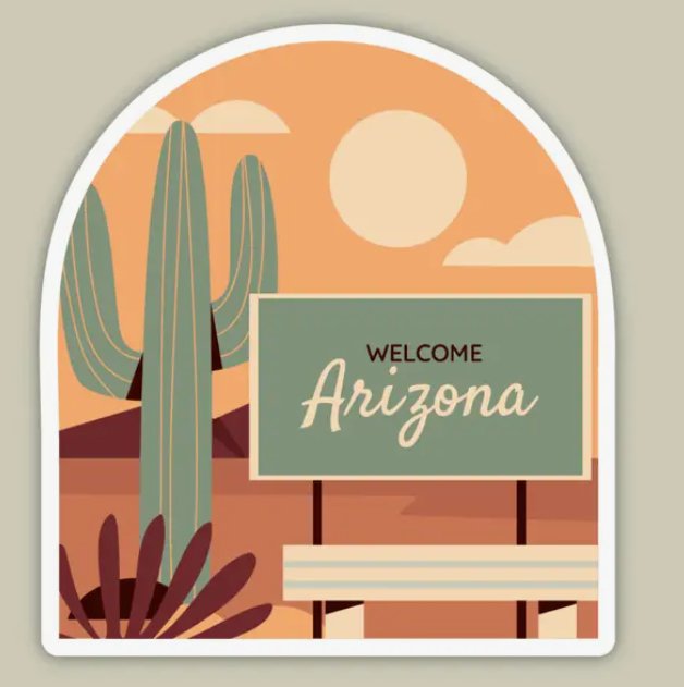 Arizona Welcome Arch - The Farmhouse AZ